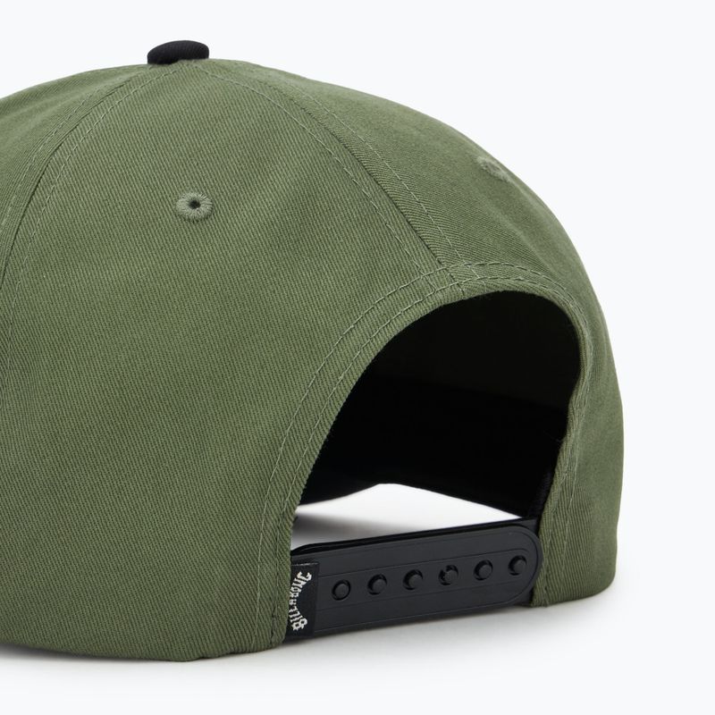 Pánská kšiltovka Billabong Stacked Snapback military 4