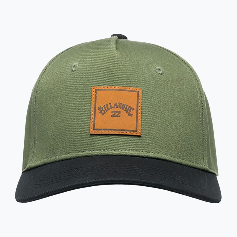 Pánská kšiltovka Billabong Stacked Snapback military 2
