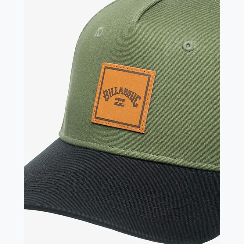 Pánská kšiltovka Billabong Stacked Snapback military 4