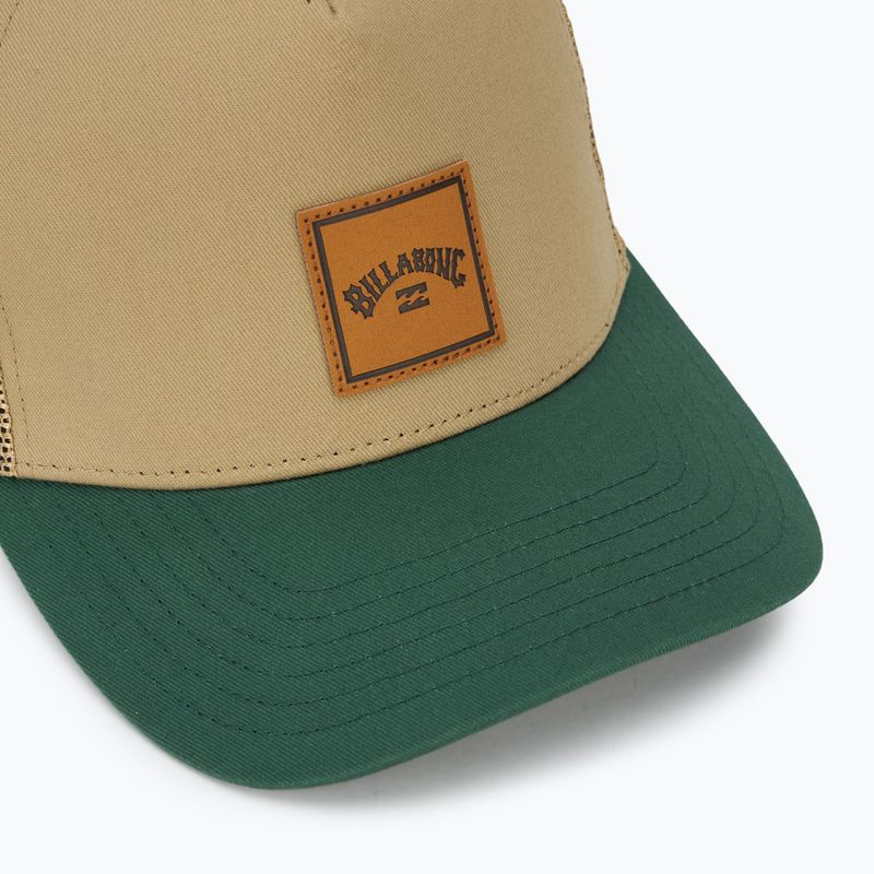 Pánská kšiltovka Billabong Stacked Trucker black/tan 3