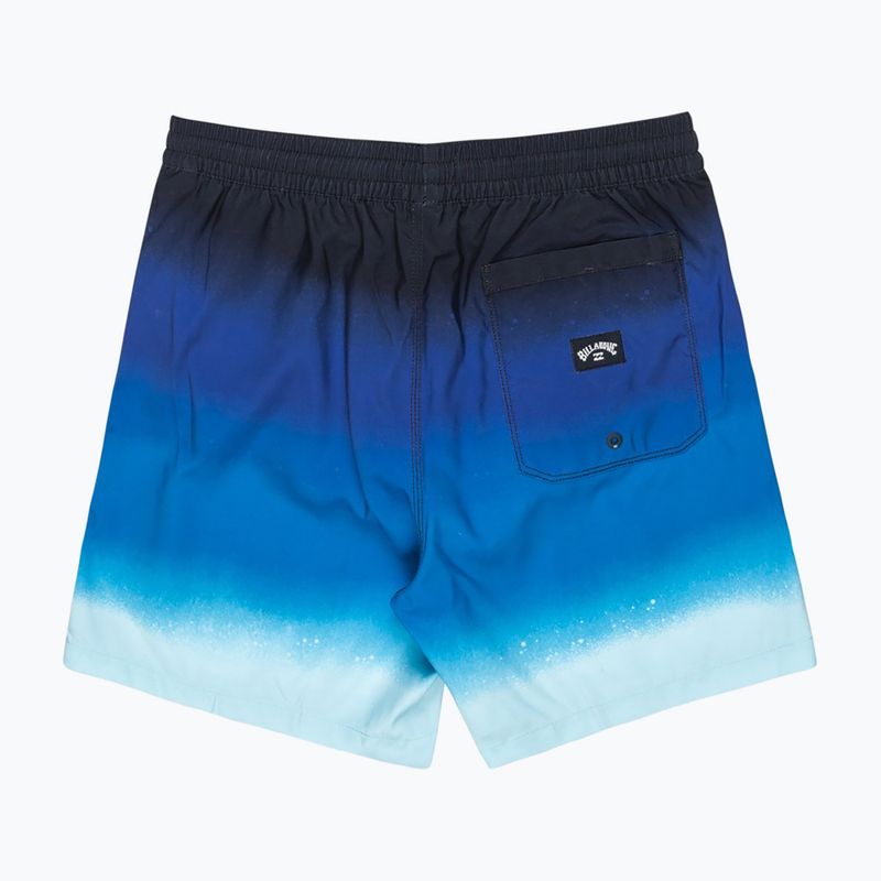 Pánské koupací šortky Billabong All Day Fade Layback coastal blue 2