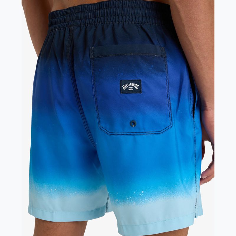 Pánské koupací šortky Billabong All Day Fade Layback coastal blue 8