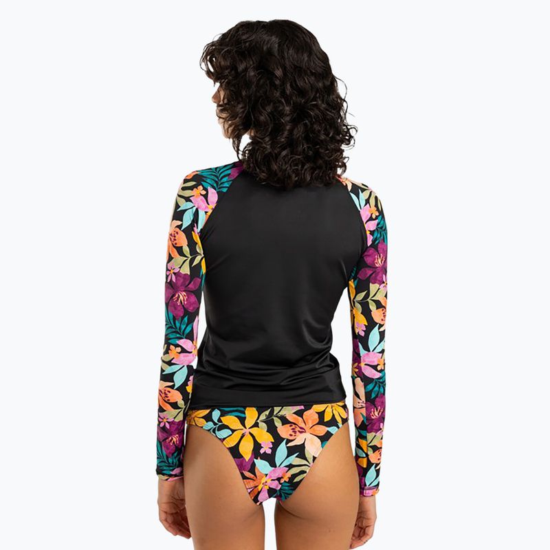 Dámské plavecké tričko Longsleeve Billabong Surf Capsule night tropical  3