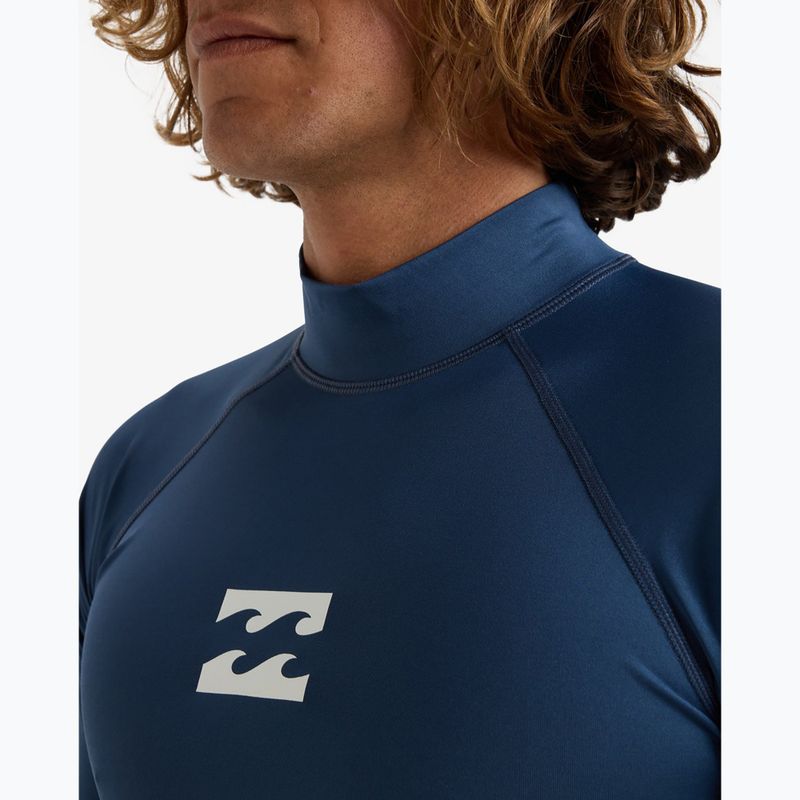 Pánské plavecké tričko Longsleeve Billabong Waves All Day midnight 5