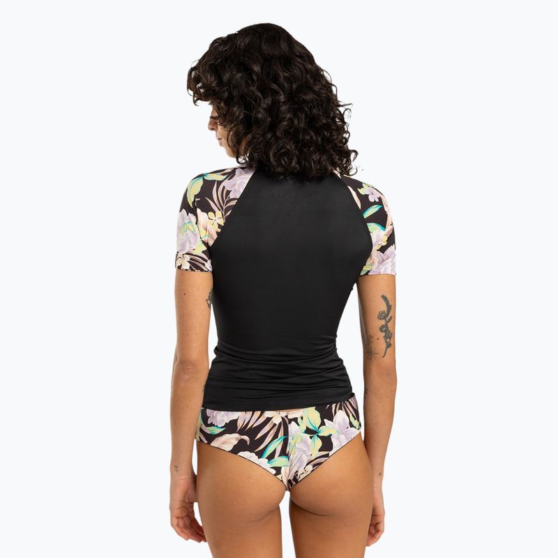 Dámské plavecké tričko Billabong Surf Capsule black multi 2