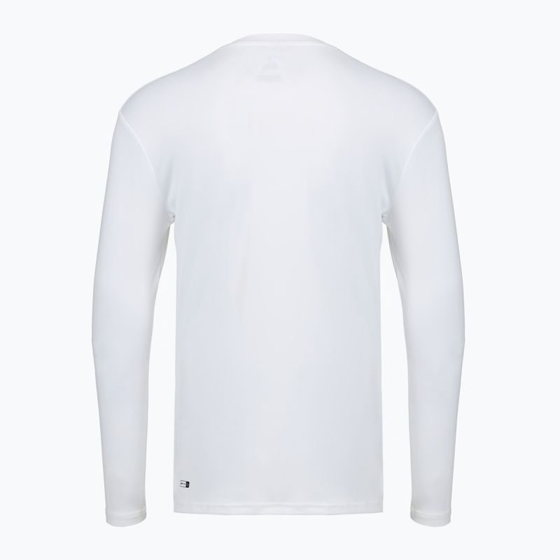 Pánské plavecké triko Longsleeve Quiksilver DNA Bubble Logo white 2