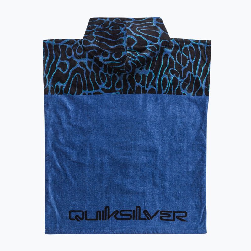 Quiksilver Hoody estate modré dětské pončo 2