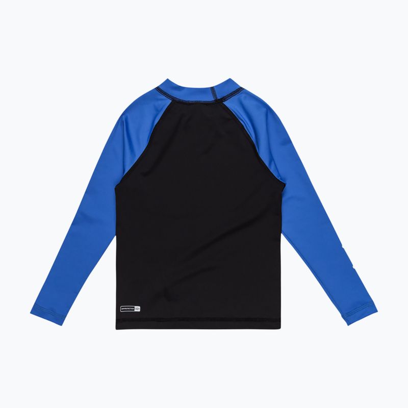 Dětské plavky Longsleeve Quiksilver Everyday UPF50 black/nebulas blue  2