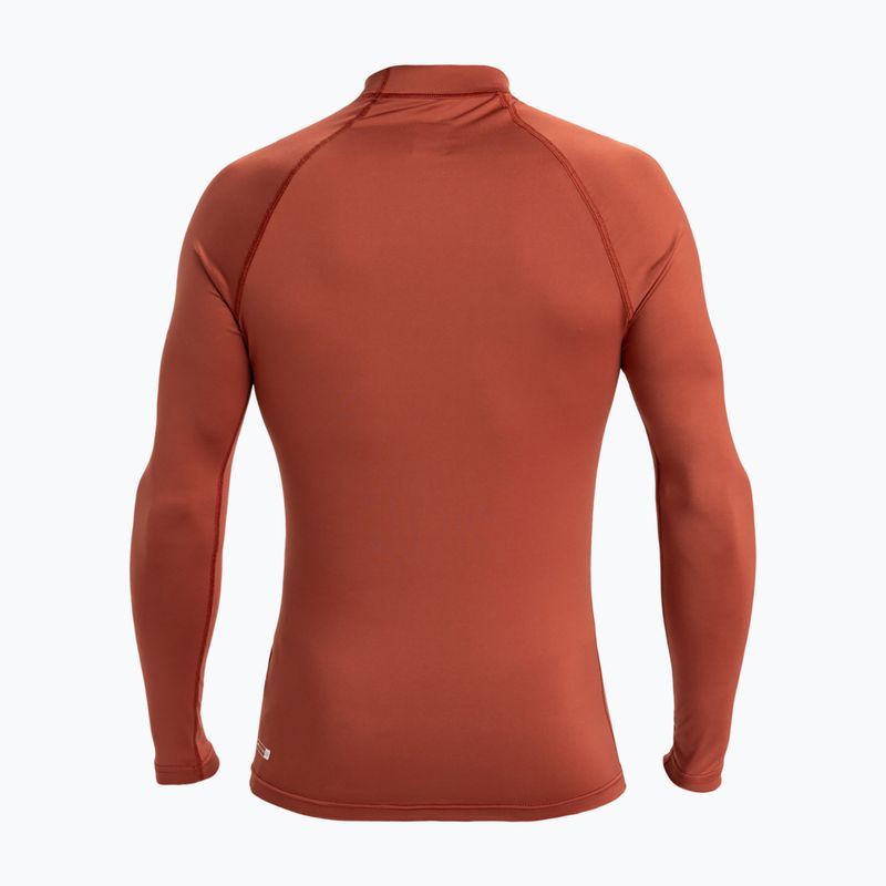 Pánské plavky Longsleeve Quiksilver Everyday UPF50 henna 2