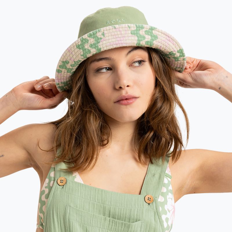 Klobouk ROXY Jasmine Paradise basil party waves yw  8