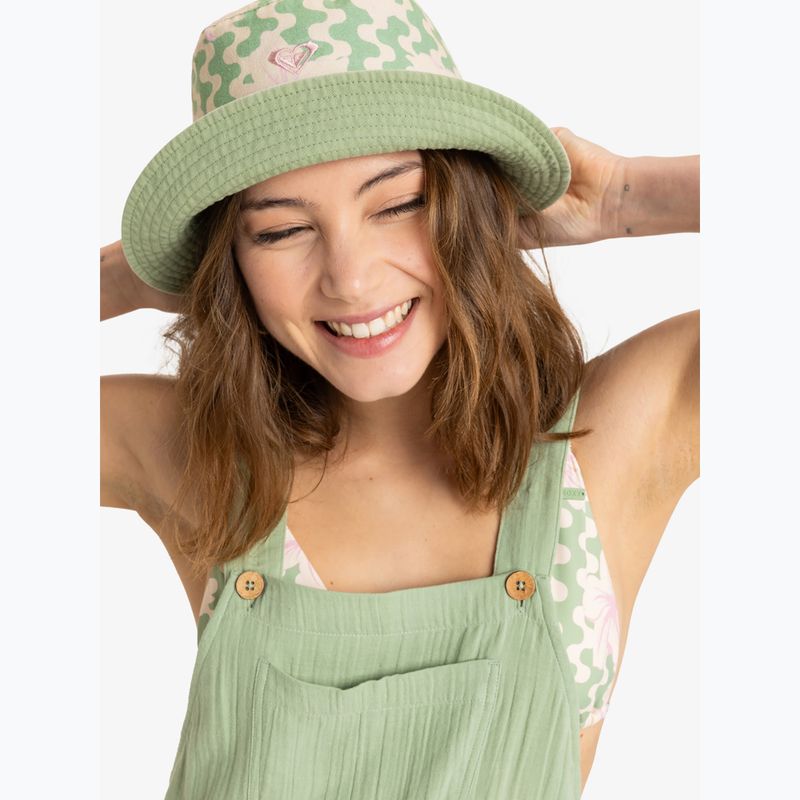 Klobouk ROXY Jasmine Paradise basil party waves yw  10