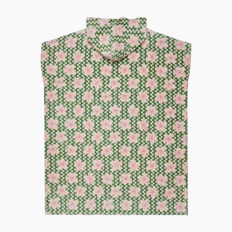 Dámské pončo ROXY Stay Magical Printed basil party waves yw 2