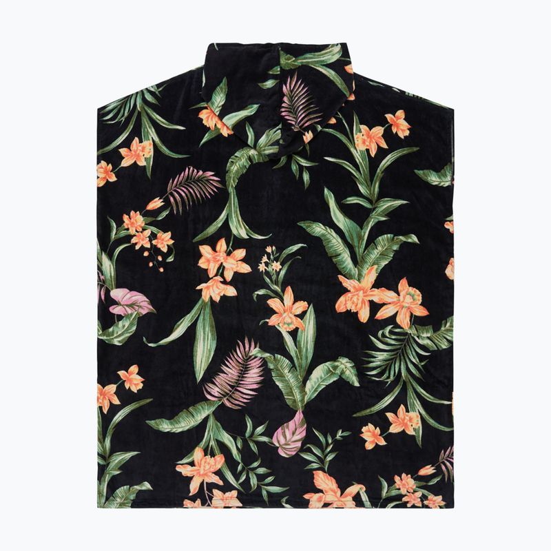 Dámské pončo ROXY Stay Magical Printed anthracite island escape 2