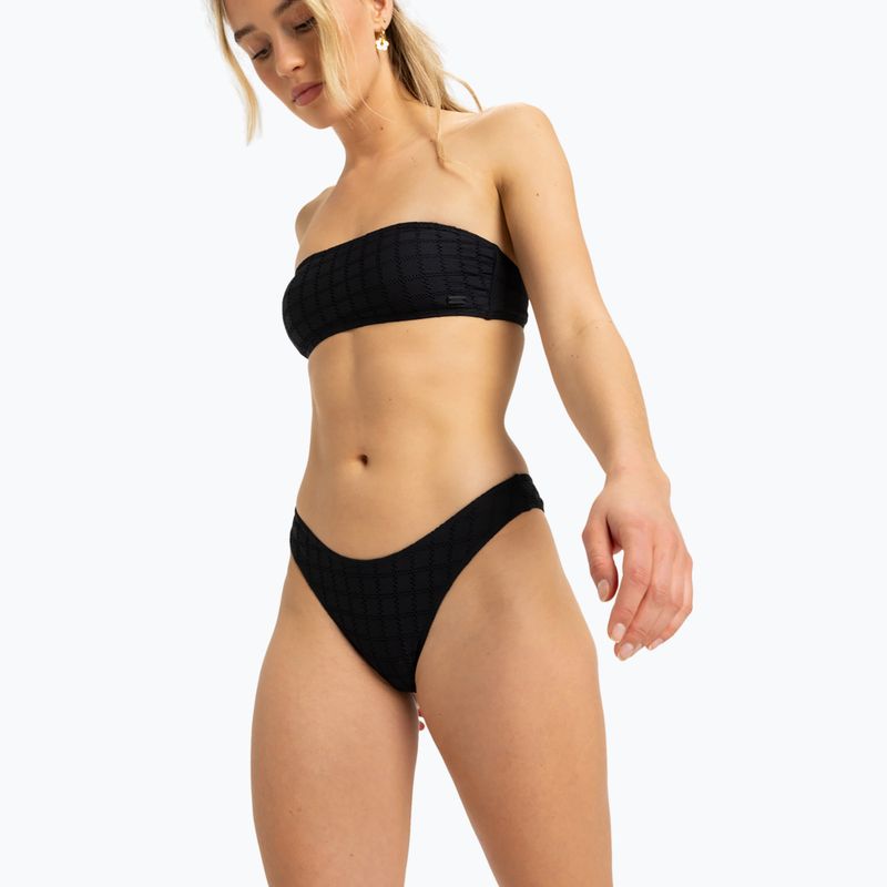 Dámské dvoudílné plavky ROXY Bandeau Cheeky anthracite 2