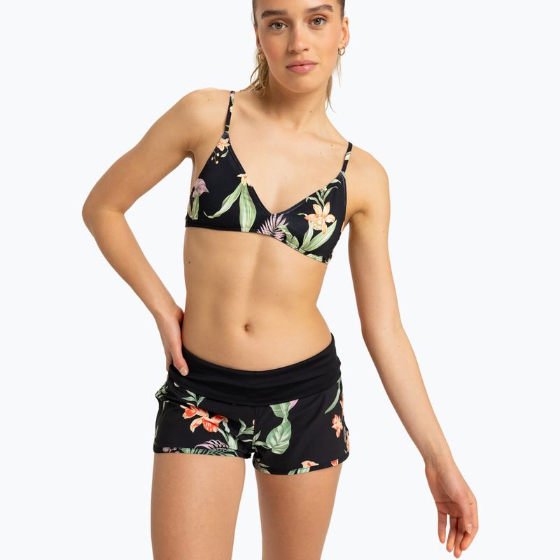 Dámské plavecké šortky ROXY Endless Summer anthracite island escape 2