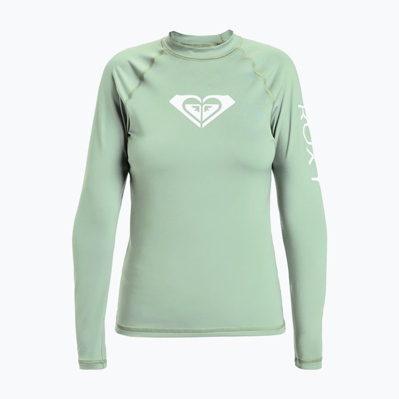 Dámské plavecké tričko Longsleeve ROXY Whole Hearted basil 6