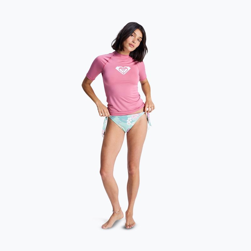 Dámské plavecké tričko ROXY Whole Hearted heather rose 2