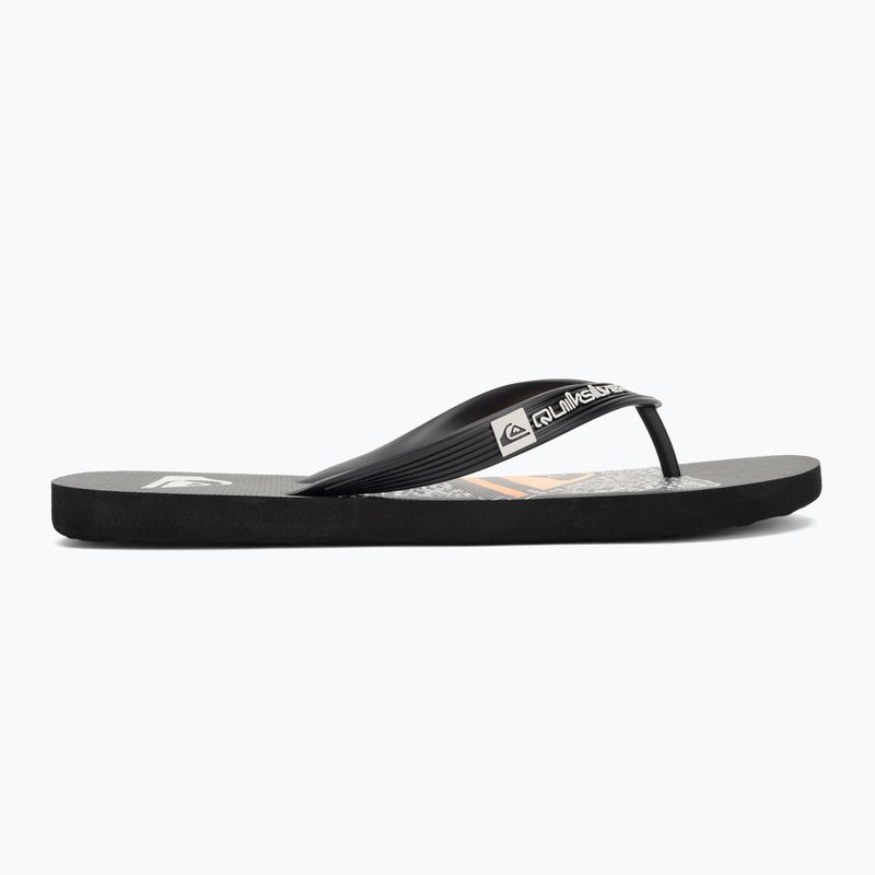 Pánské žabky Quiksilver Java Art black 1 2