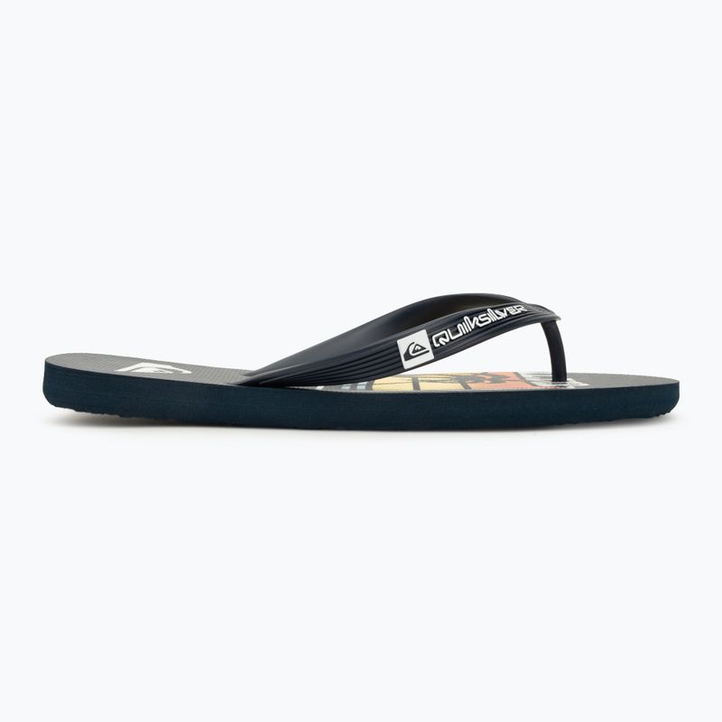 Pánské žabky Quiksilver Java Art blue 5 2
