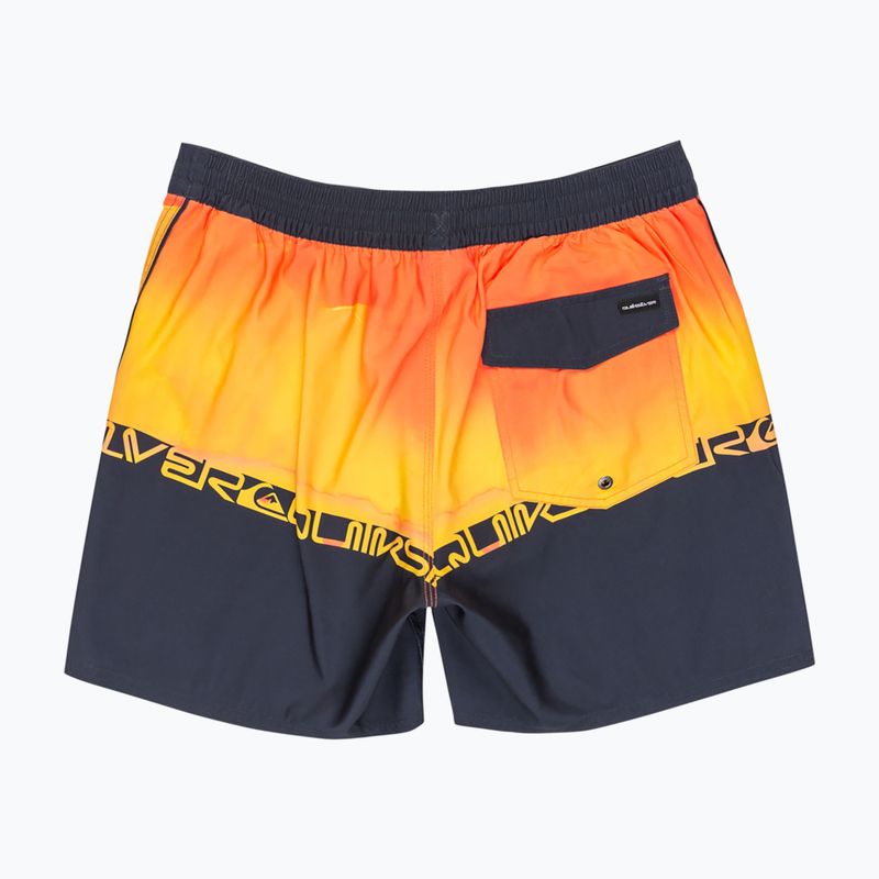 Pánské plavecké šortky Quiksilver Everyday Half Jam 16" fiery coral wordblock 2