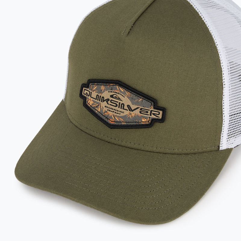 Pánská kšiltovka Quiksilver Riding Around Trucker grape leaf baseball cap 3
