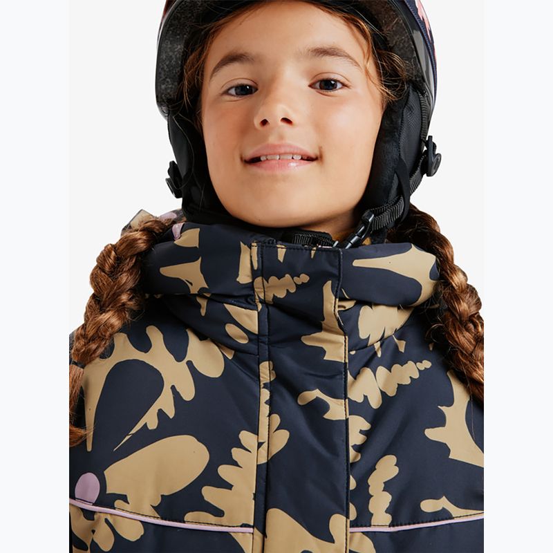 Dětská snowboardová bunda ROXY Askamoon fennel seed/big flower Rg 4
