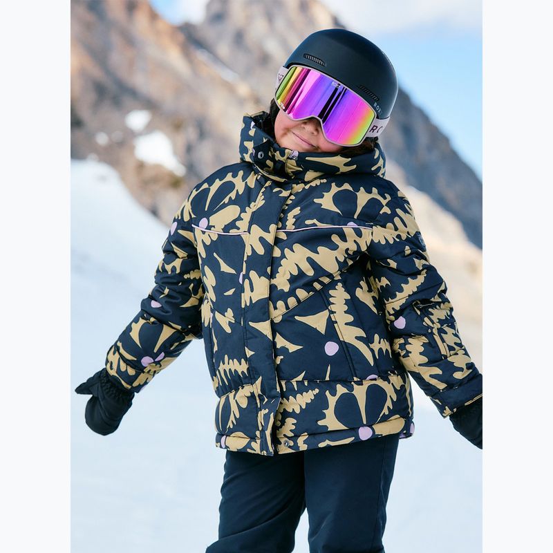 Dětská snowboardová bunda ROXY Askamoon fennel seed/big flower Rg 5