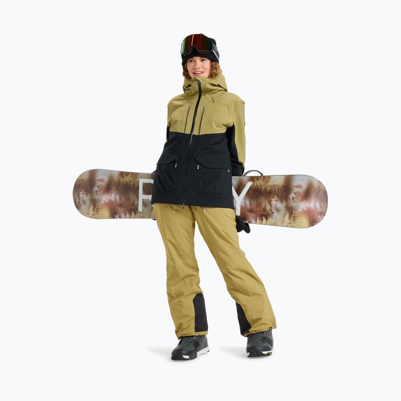 Dámská snowboardová bunda ROXY Gore-Tex Stretch Purelines Fennel Seed 3