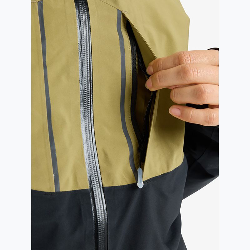 Dámská snowboardová bunda ROXY Gore-Tex Stretch Purelines Fennel Seed 8