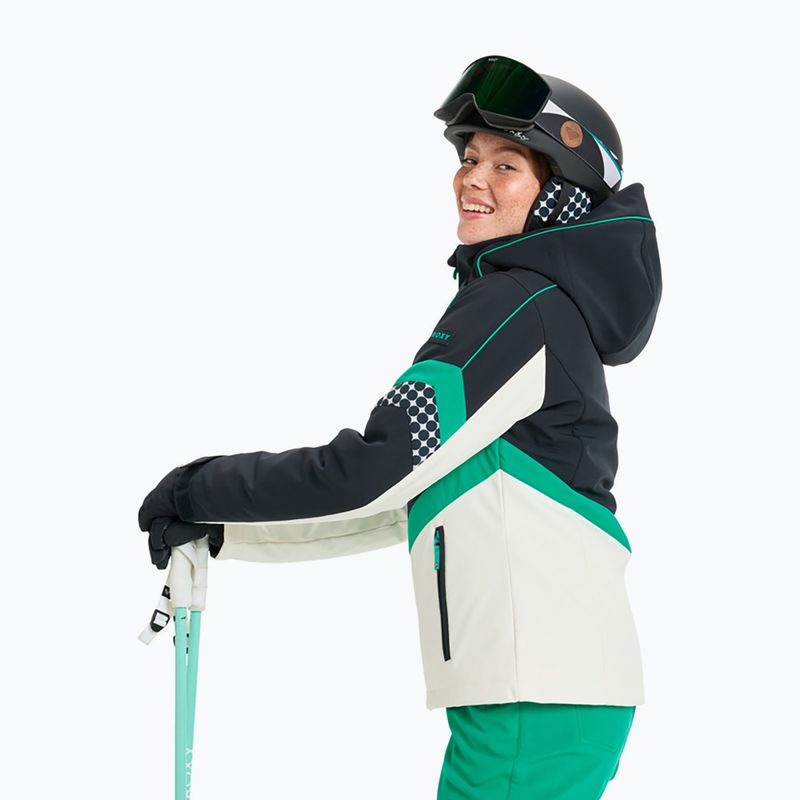 Dámská snowboardová bunda ROXY Peak Chic Softshell true black 4