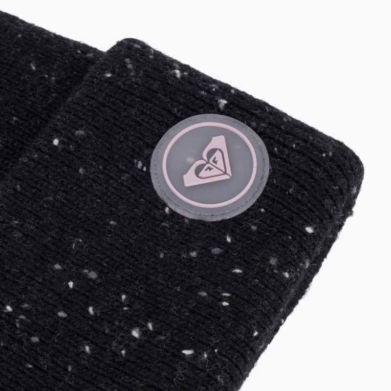 Dámská zimní čepice ROXY Frozenlake Beanie true black 3