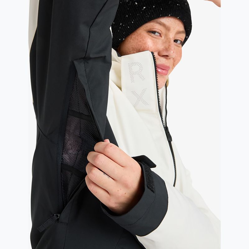 Dámská snowboardová bunda ROXY Free Jet Block true black 9