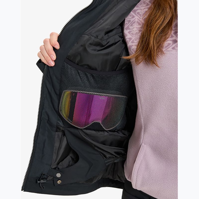 Dámská snowboardová bunda ROXY Free Jet Block true black 10