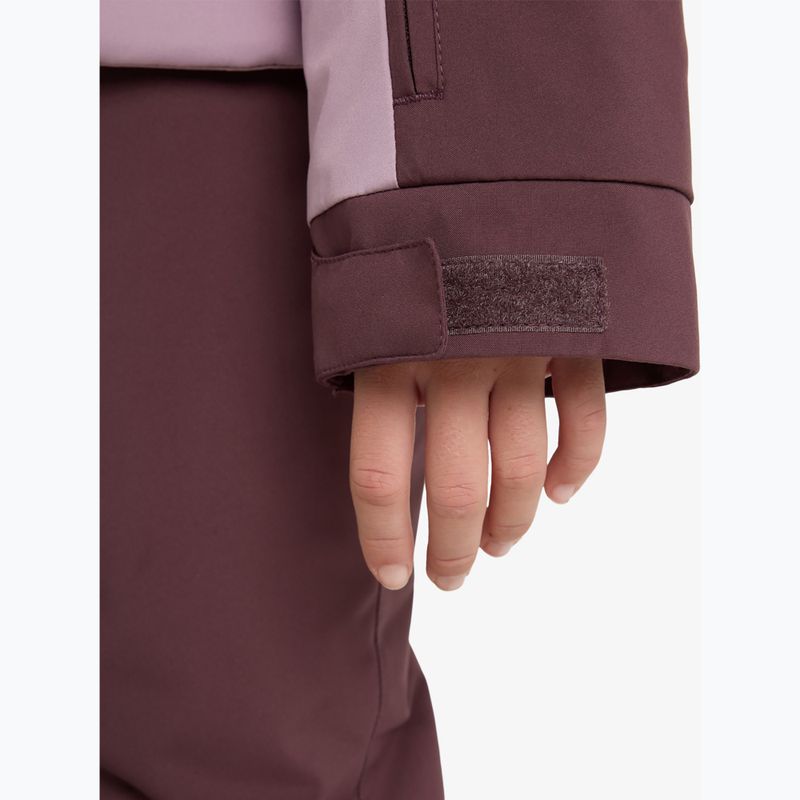 Dětská snowboardová bunda ROXY Free Jet Block discreet mauve 10