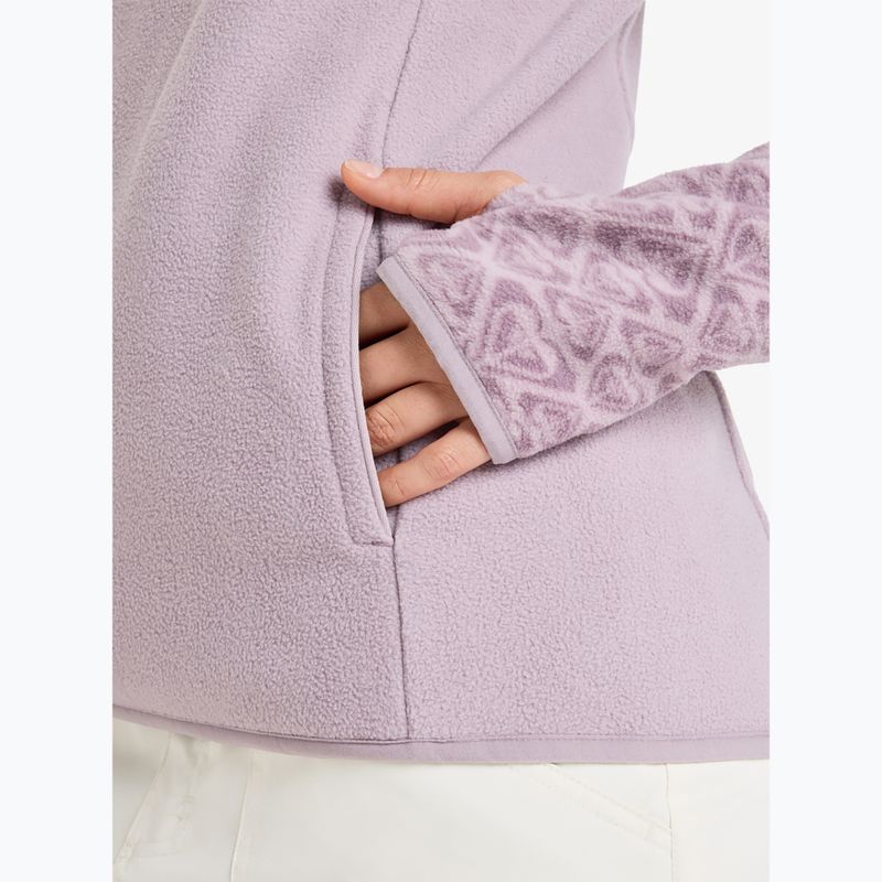 Dámská mikina ROXY Sayna Half Zip nirvana/roxygram tonal 6
