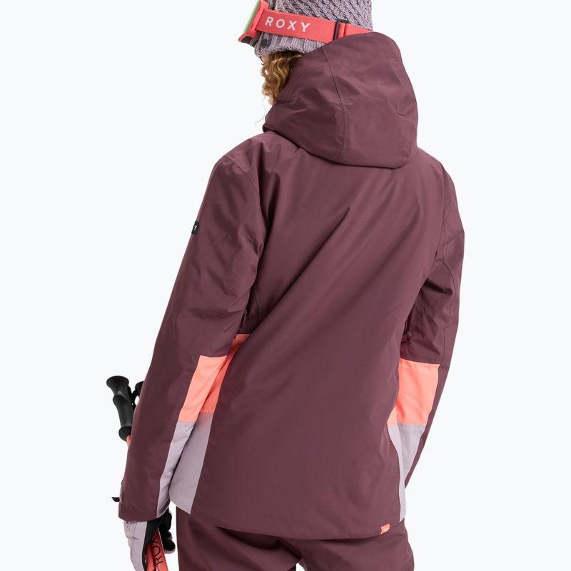 Dámská snowboardová bunda ROXY Stormdash huckleberry 3