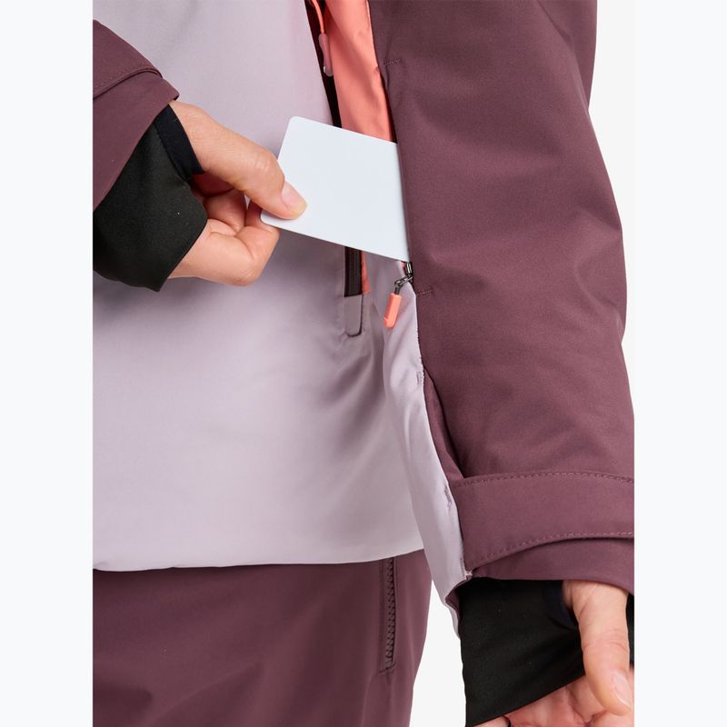 Dámská snowboardová bunda ROXY Stormdash huckleberry 9