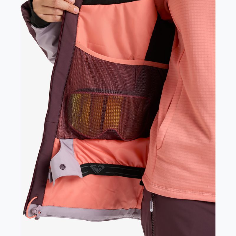 Dámská snowboardová bunda ROXY Stormdash huckleberry 12