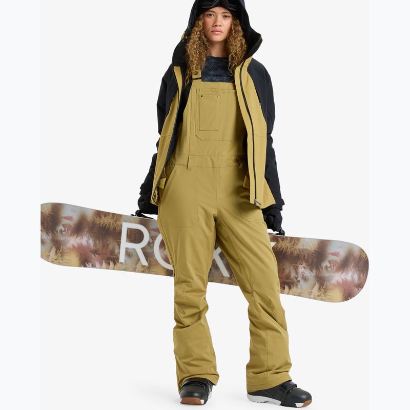 Dámské snowboardové kalhoty ROXY Rideout Bib fennel seed 3