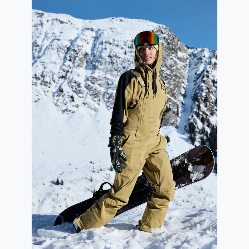 Dámské snowboardové kalhoty ROXY Rideout Bib fennel seed 10