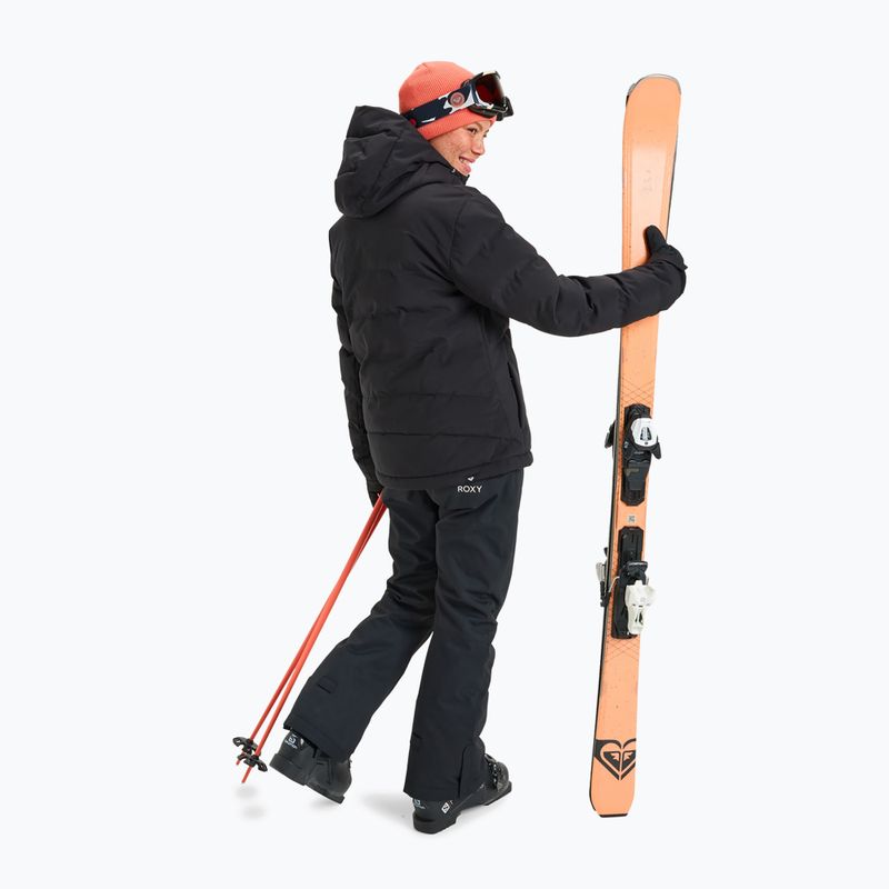 Dámská snowboardová bunda ROXY Snowhill Puffy true black 4