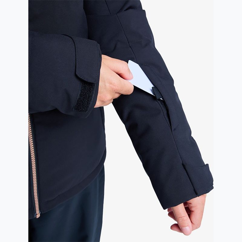 Dámská snowboardová bunda ROXY Snowhill Puffy true black 10