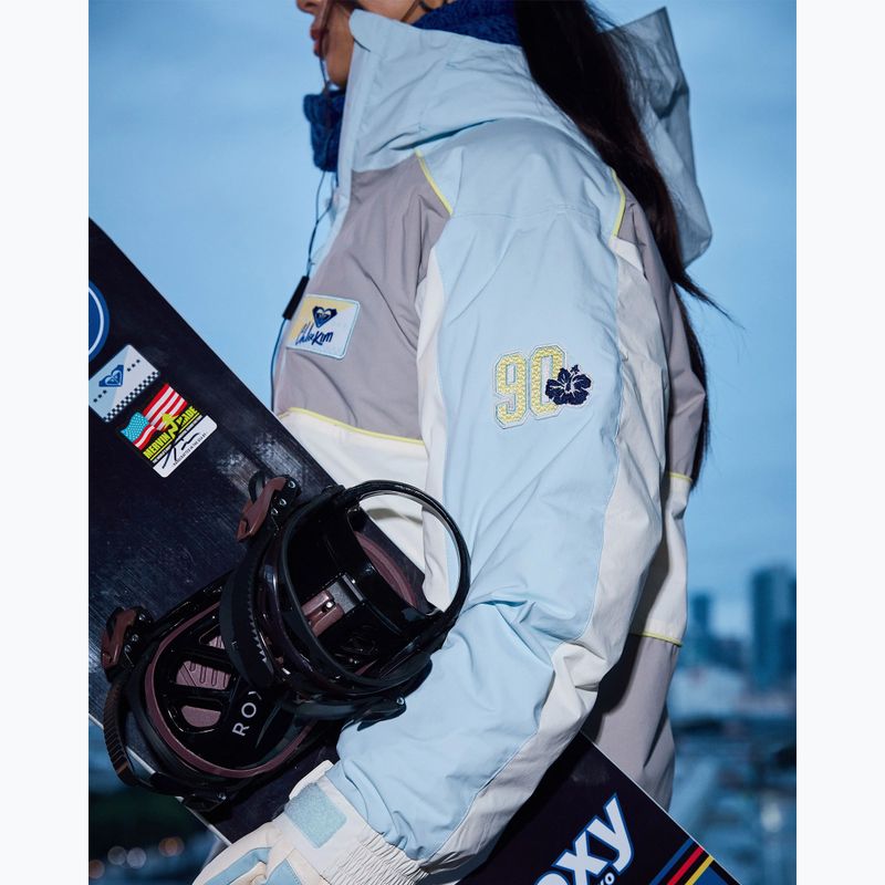 Dámská snowboardová bunda ROXY Chloe Kim Anorak ash 16