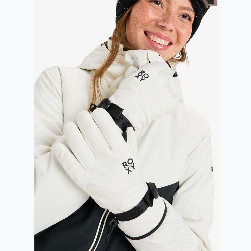 Dámské snowboardové rukavice Roxy Jetty Solid whisper white 5