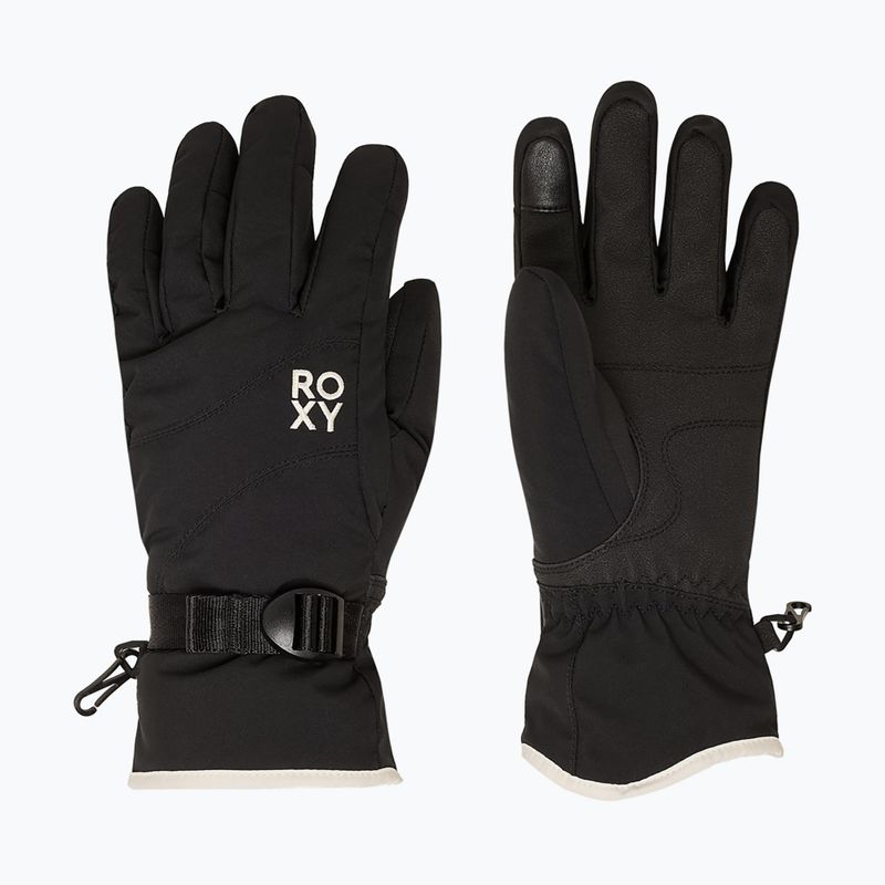 Dámské snowboardové rukavice Roxy Jetty Solid true black