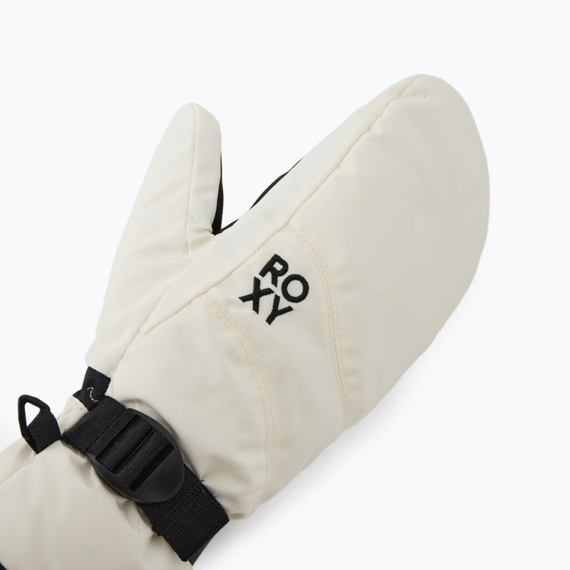 Dámské snowboardové rukavice Roxy Jetty Solid Mitt whisper white 4