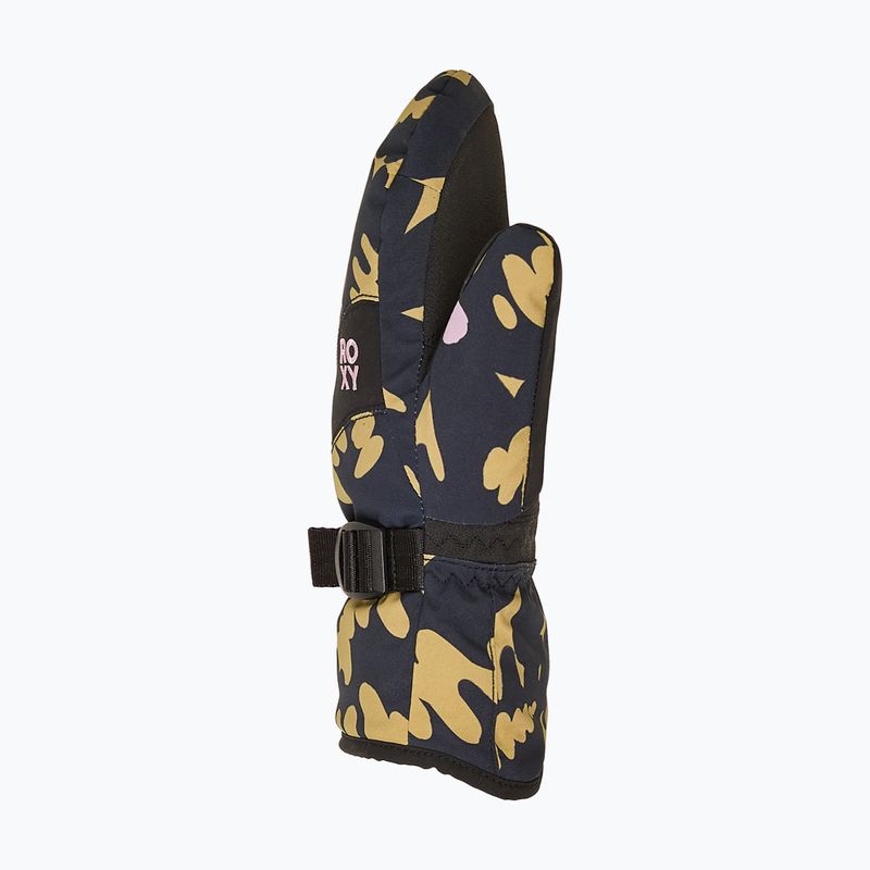 Dětské snowboardové rukavice Roxy Jetty Mitt fennel seed/big flower rg 4