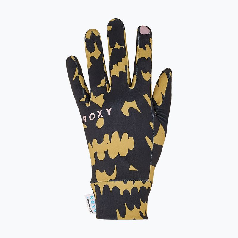 Dámské snowboardové rukavice Roxy Hydrosmart Liner fennel seed/big flower 2