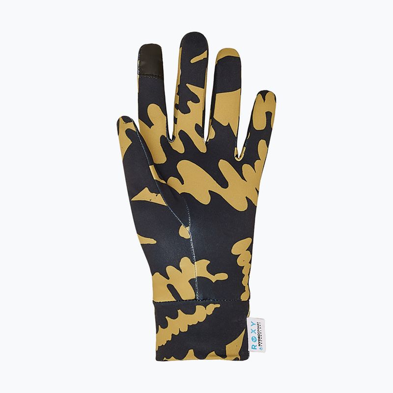 Dámské snowboardové rukavice Roxy Hydrosmart Liner fennel seed/big flower 3