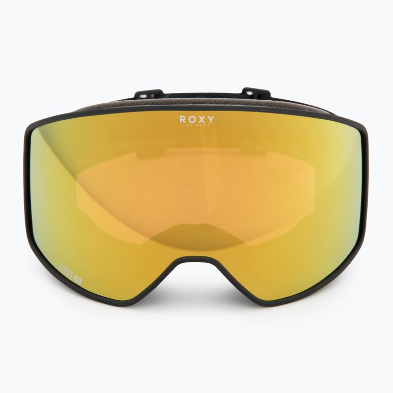 Dámské snowboardové brýle ROXY Storm W black/clux ml pink gold 2